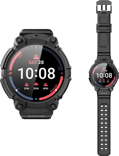 Vista 7 de SUPCASE para Samsung Galaxy Watch 5 Pro 45mm Banda con Estuche (Unicorn Beetle Pro), [Protección contra caídas de grado militar] [Antiarañazos]