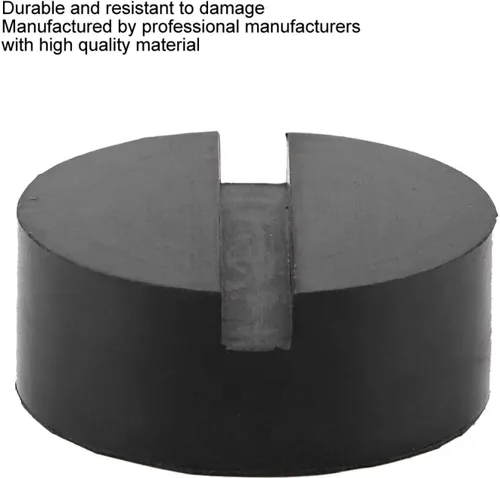 Vista 5 de Jack Pad Adapter Jack Disk Rubber Pad Pinch Weld Side Cojín de goma para la mayoría de los ascensores de automóviles