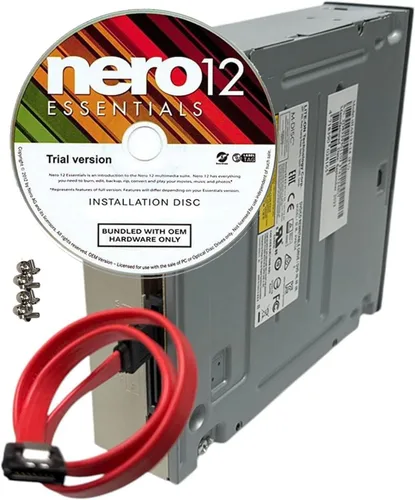 Vista 5 de Lite-On BestDuplicator - Lector y escritor de DVD/CD SATA con versión de prueba Nero 12 Essentials, unidad óptica interna con cable SATA y 8