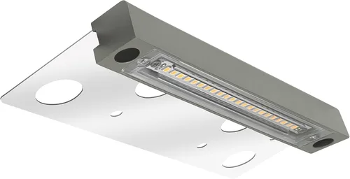 GKOLED Luz Hardscape, luces de pared de pavimentadora, iluminación de paso de 6.8 pulgadas, chips LED integrados de 4 W 2700 K, carcasa de aluminio