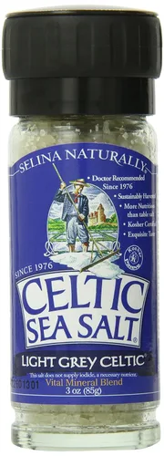 Vista 9 de Celtic Sea Salt - Sal marina con molinillo celta, color gris claro