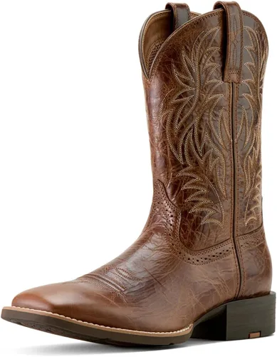 Vista 16 de Ariat Botas vaqueras deportivas Western con punta cuadrada ancha para hombre
