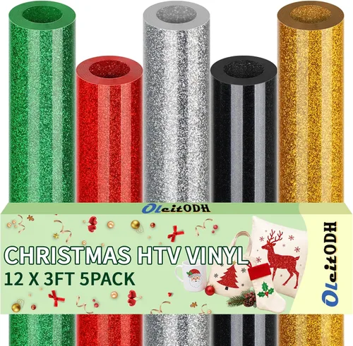 Vista 12 de Rollo de vinilo HTV blanco de 12 pulgadas x 50 pies, vinilo