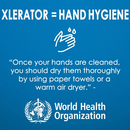 Vista 4 de XLERATOR Excel Dryer XL-GR 1.1N - Secador de manos comercial de alta velocidad, cubierta moldeada con textura de grafito, sensor automático, montaje