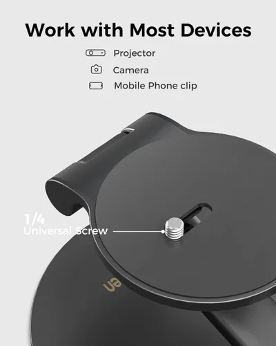 Vista 8 de Aurzen Roku - Proyector inteligente para TV con soporte plegable, Roku Streaming Experience integrado, 1080P FHD, Dolby Audio