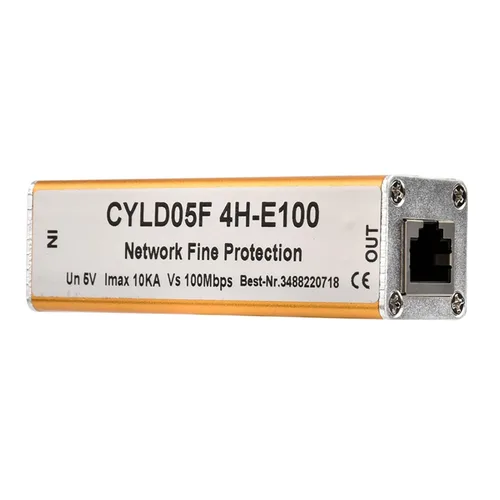 Vista 2 de Protector de un solo canal, RJ45 RJ11 Adaptador Ethernet Red Protector Pararrayos de iluminación 5V