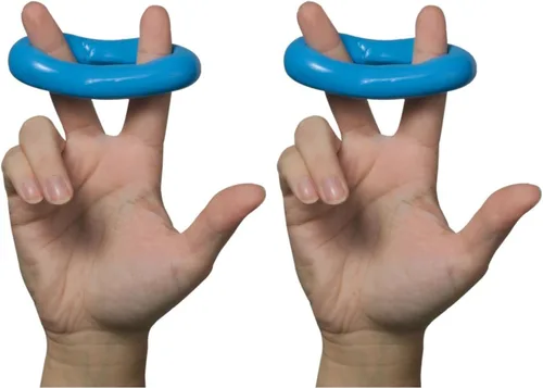 Vista 42 de CanDo 10-0920 TheraPutty - Masilla de ejercicio de mano estándar, Mediana, 1oz