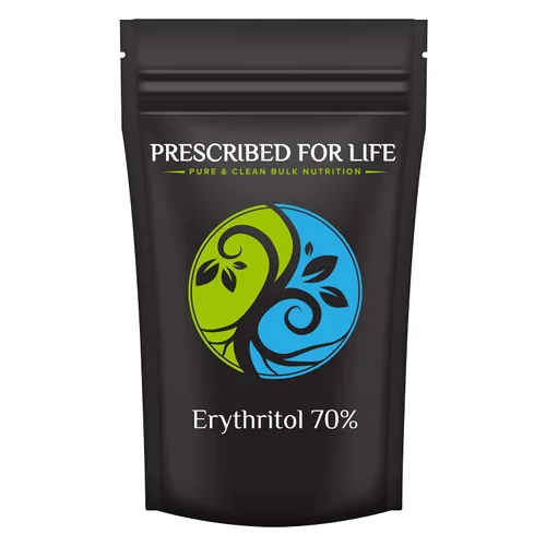 Prescribed For Life Edulcorante de eritritol granulado | Sustituto natural del azúcar para hornear | Edulcorante apto para dieta cetogénica | 70% de
