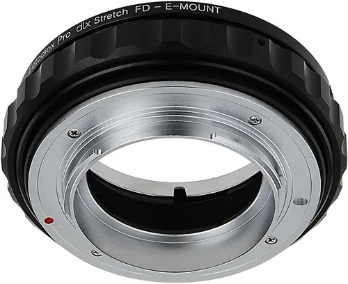Vista 6 de Fotodiox Adaptador de montaje de lente extensible DLX compatible con lentes Canon FD y FL a cámaras Sony E-Mount
