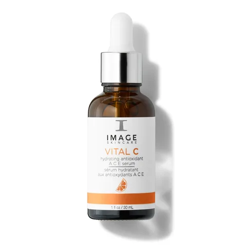 IMAGE Skincare, VITAL C Suero hidratante de vitamina A C E, complejo iluminador, 1 fl oz