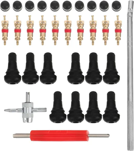 Car Tire Stem Tool Kit 413pcs Set with Valve Core Remover for Auto Tire Repair and Maintenance
