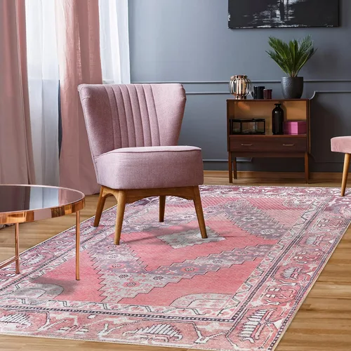 Vista 17 de Superior Alfombra de pasillo de interior, decoración geométrica bohemia para el hogar, dormitorio, sala de estar/comedor, oficina, entrada, única