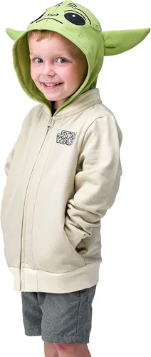 Vista 2 de Star Wars Mandalorian Baby Yoda The Child Hoodie for Kids