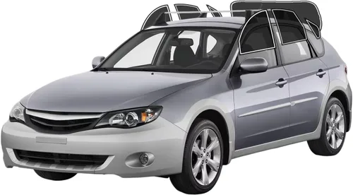 Vista 9 de AUTOTEK Película polarizada precortada para ventanas de autos con protección solar y privacidad, anti-roturas, de vidrio, 2 capas, cortada por