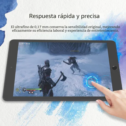 Vista 6 de MOBDIK Paperfeel - Protector de pantalla para iPad Air 3 / iPad Pro 10.5