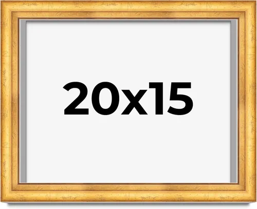 Vista 186 de Caja de sombra de 5 x 5 pulgadas, marco de exhibición biselado de hoja dorada Madera maciza 1.75 pulgadas de profundidad 1.75 pulgadas