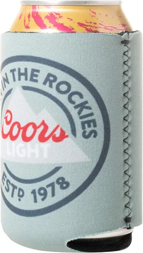 Vista 3 de Coors - Soporte para latas de bebidas ligeras con licencia oficial de neopreno, funda para enfriar cerveza (2)