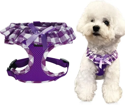 Vista 19 de SuperBuddy Arnés para perro de malla suave mejorado, arneses súper transpirables y ligeros para mascotas, para cachorros y perros al aire libre