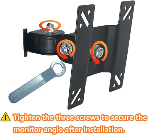 Vista 5 de VESA Monitor de montaje en pared PC PC TV pantalla 75 100 27 32 ajustable