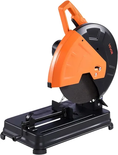 Vista 10 de Sierra de corte VEVOR, sierra de corte con diámetro de hoja de 14"/355mm, máquina de corte de acero de 2800W 1200RPM, sierra de corte seca ajustable