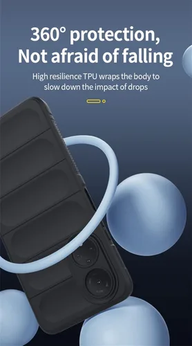 Vista 7 de Funda compatible con Honor X7, ultra delgada, funda de silicona suave de TPU con parachoques de cuerpo completo, antiarañazos, a prueba de golpes