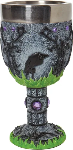 Vista 4 de Enesco Disney Showcase Sleeping Beauty Maléfica - Cáliz decorativo, 7.09 pulgadas, multicolor