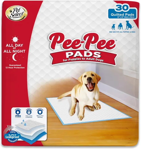 Vista 10 de Four Paws Pet Select - Almohadillas para orinar para perros y cachorros, 14 unidades, estándar de 22 x 23 pulgadas