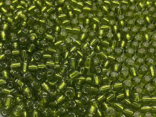 Vista 28 de Cuentas de vidrio checo verde aguamarina opaco. Tamaño: 6/0 1.41 oz / 1.4 oz (Aqua Opaque)