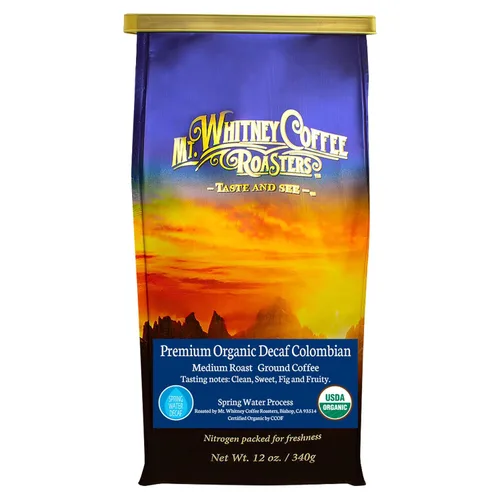 Vista 13 de Mt. Whitney Coffee Roasters Base Camp Blend Café tostado medio oscuro, bajo en ácido, molido, 5 libras (paquete de 1)
