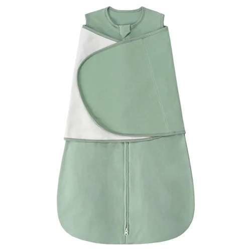 Vista 14 de ZIGJOY Saco de dormir para bebé, 1.0 TOG, saco de dormir para recién nacidos y bebés de 6 a 12 meses, manta 100% algodón para bebé, para recién