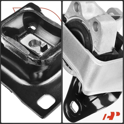 Vista 7 de A-Premium 3 piezas de kit de montaje para motor, transmisión y puntal de torque compatible con Ford Focus 2008 2009 2010 2011, transmisión
