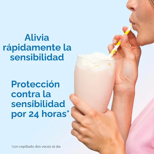 Vista 3 de Crest Sensitivity Pasta de dientes 4.8 onzas (paquete de 3), alivia la sensibilidad, fortalece las encías, anticaries clínicamente probada, pasta