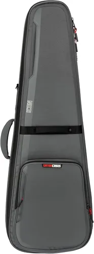 Vista 38 de Gator Cases ICON Series Premium - Bolsa de concierto resistente a la intemperie para guitarras de estilo semihueco; con tiradores de cremallera