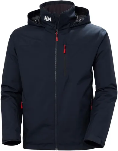 Vista 4 de Helly Hansen Men's Crew Hooded Midlayer Jacket 2.0 2-597 Azul marino