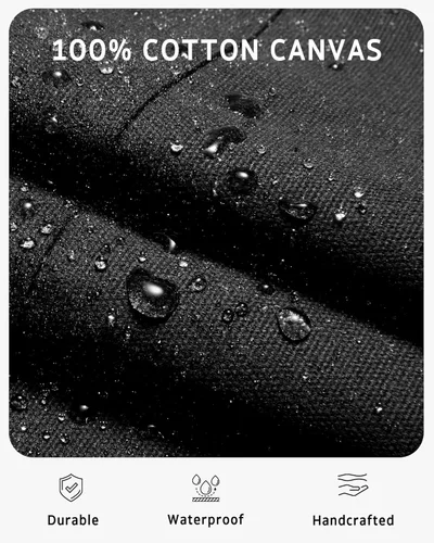 Vista 3 de Syntus Delantal ajustable con 2 bolsillos, delantales de cocina para mujeres, hombres, chef