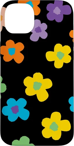 Vista 15 de Cute Flower Pattern Multicolor Wildflower Floral Yellow Case for iPhone 16