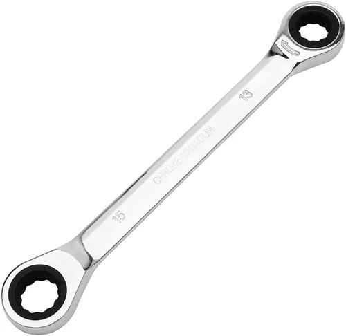 Vista 33 de Utoolmart Llave de trinquete, 0.315 in x 0.354 in extremo de caja doble métrica 1 unidad