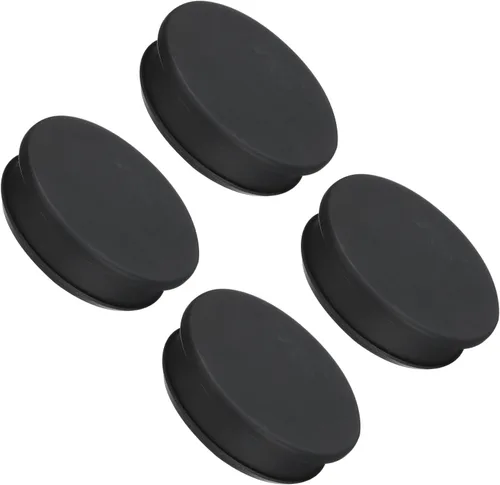 Vista 24 de MECCANIXITY Tapones de agujero de silicona con bloqueo en panel de goma tipo empotrado redondo para paneles de goma de cocina, sellos impermeables