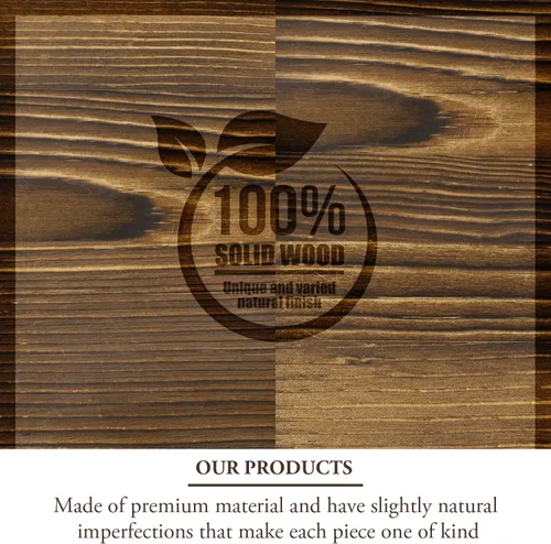 Vista 4 de MyGift Estante de especias para estufa de 33 pulgadas, madera maciza quemada rústica de lujo y metal negro industrial que ahorra espacio sobre