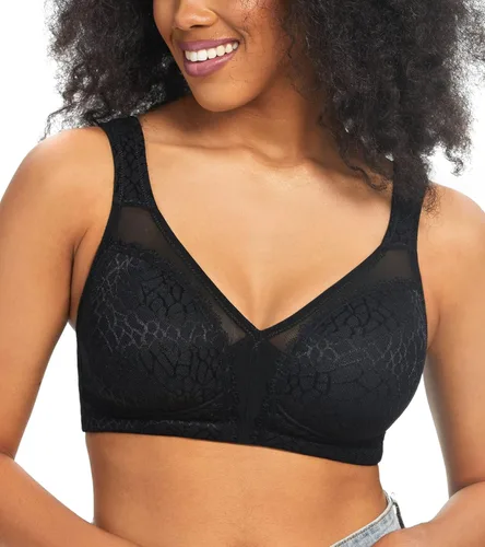 Vista 2 de HACI Brasier reductor de cobertura completa para mujer, sin varillas, talla grande, para soporte de busto grande, sin costuras