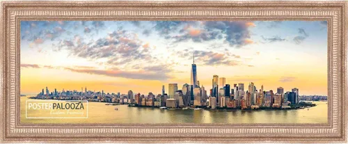 Vista 11 de Poster Palooza 3x3 Inch Traditional Antique Silver Complete Wood Square Picture Frame with UV Acrylic Plexiglass, Foam Board Backing & Hardware