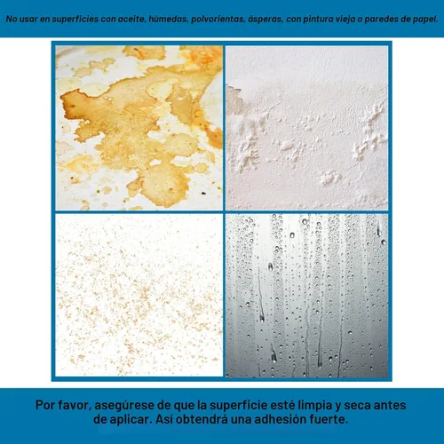 Vista 6 de Cinta de doble cara de 0.39 pulgadas x 9.85 pies, cinta de montaje extraíble resistente, tiras adhesivas para colgar cuadros