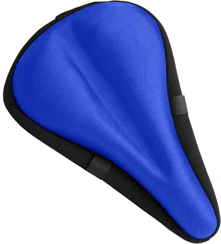 Vista 9 de Bikeroo Cojín Cómodo para Asiento de Bicicleta - Cubierta de Gel Acolchada para Ejercicio, Bicicletas de Montaña y Carretera, Ajuste Universal