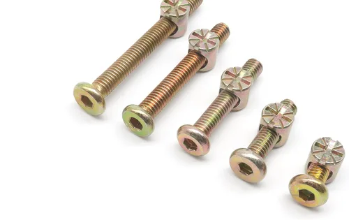 Vista 2 de cSeao M6 - Kit de tornillos para cama de bebé, tornillos hexagonales M6, tuercas de barril, kit surtido M6 x 0.591 in/0.984 in/1.378 in/1.772