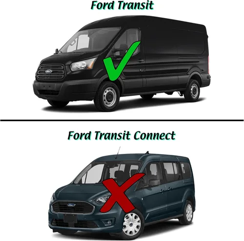 Vista 5 de Parasol para parabrisas delantero de ajuste personalizado para Ford Transit Van 2015-2020 2021 2022 2022 2023 2024 2025 2026 (no para E-Transit)