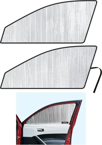 YelloPro - Parasol para asiento delantero para ventana lateral (juego de 2) ajuste personalizado para Toyota Corolla Cross SUV 2022, 2023, 2024,