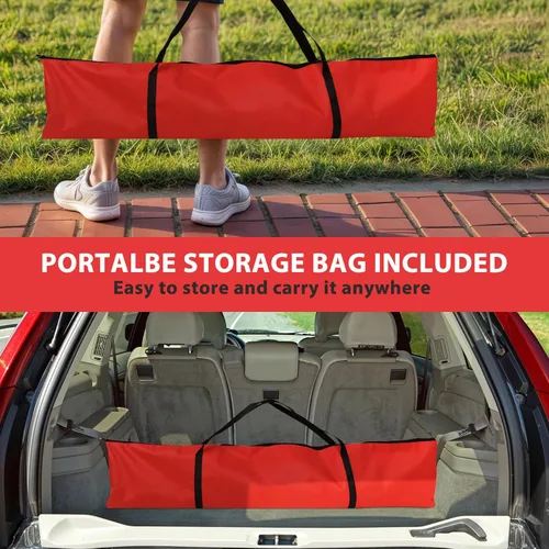 Vista 4 de F2C 7'x7' Baseball and Softball Practice Net Portable Hitting Pitching Net with Strike Zone Target, Carry Bag, for All Skill Levels