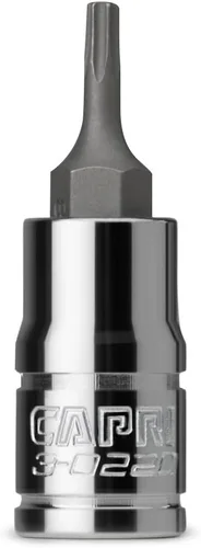 Vista 8 de Capri Tools T6 Star Bit Socket, unidad de 1/4 pulgadas