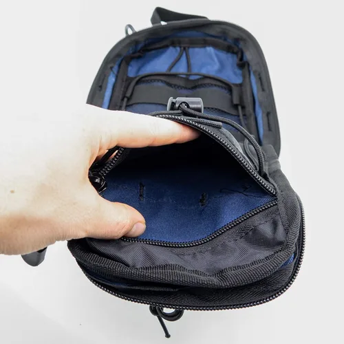 Vista 5 de LINE2design First Aid (Ifak) Molle Bag EMS - EMT Emergency Medical Trauma Pak QuikClot Bolsas tácticas EDC Rescate Utility Gear IFAK Bolsas
