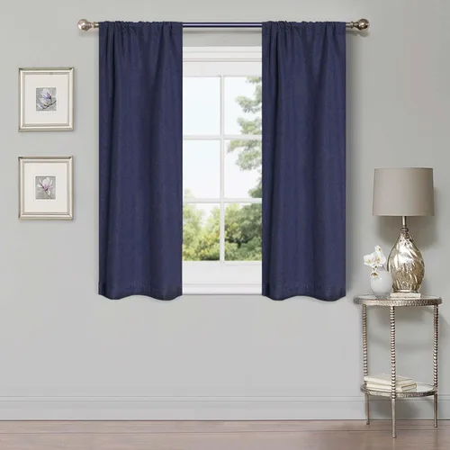 Vista 62 de Superior Linen Semi Blackout Curtains, Room Darkening, Bedroom, Drapes, Kitchen, Living Room Window Accents, Sun Blocking, Grommet Header, Classic